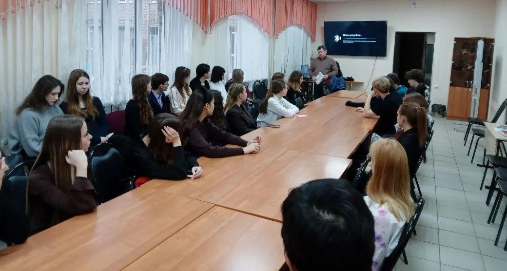 Представитель ИММТ провел профориентационную встречу с лицеистами 