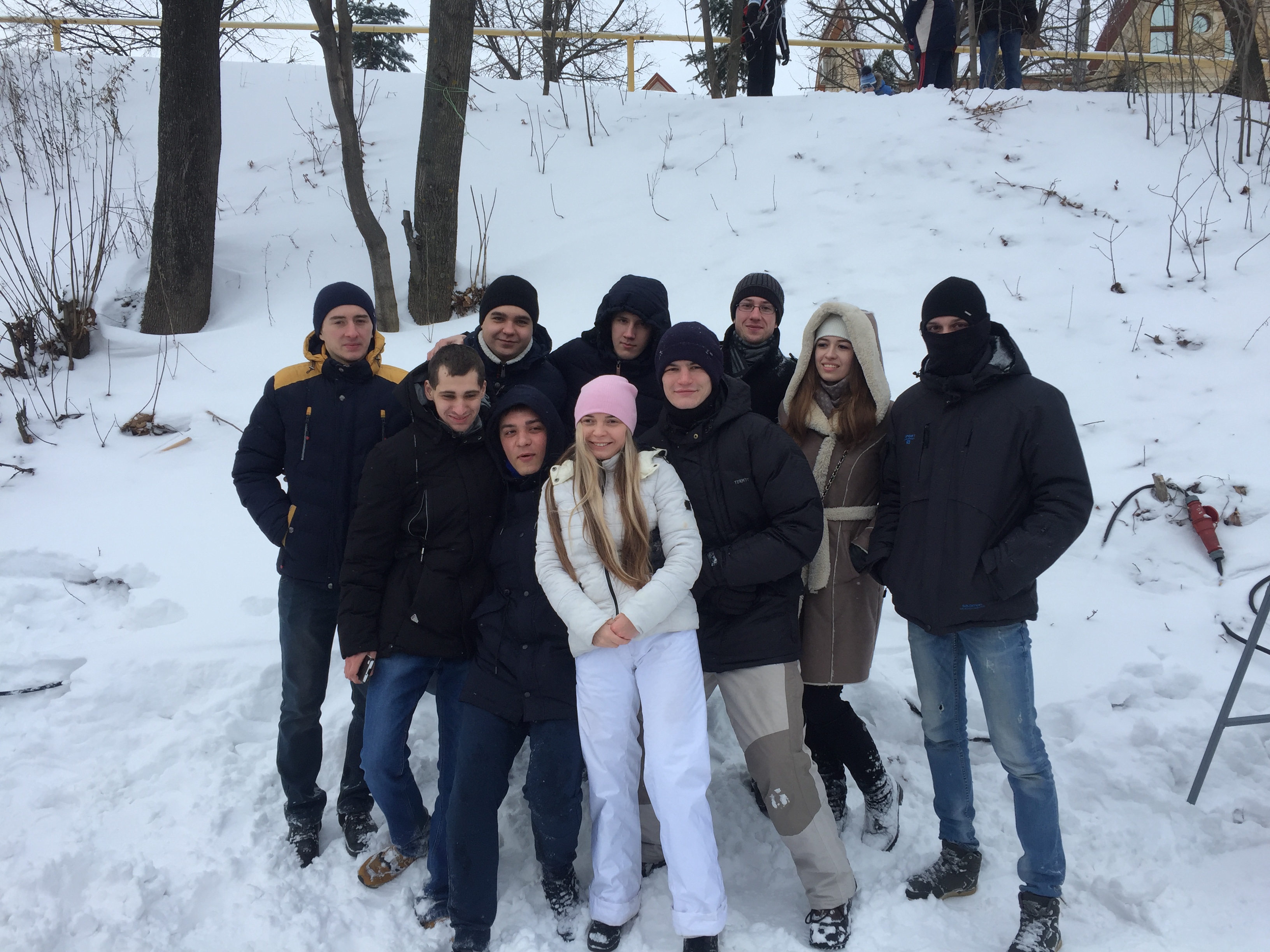 Студенты группы с1-ЭБЗ51 посетили  традиционное мероприятие “Саратовская лыжня - 2018"