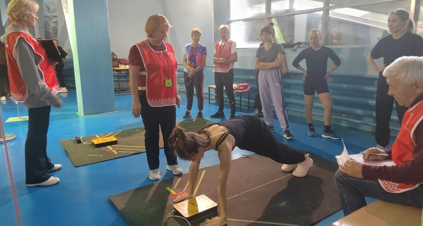 Политеховцы сдали нормативы ГТО