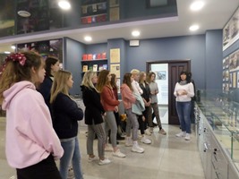 Студенты-телевизионщики посетили Музей естествознания СГТУ имени Гагарина Ю.А.
