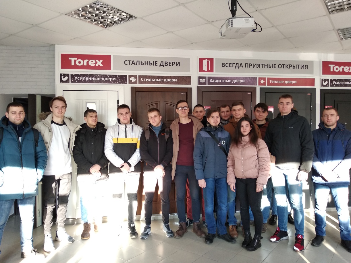 Экскурсия на завод стальных дверей «ТОРЭКС»