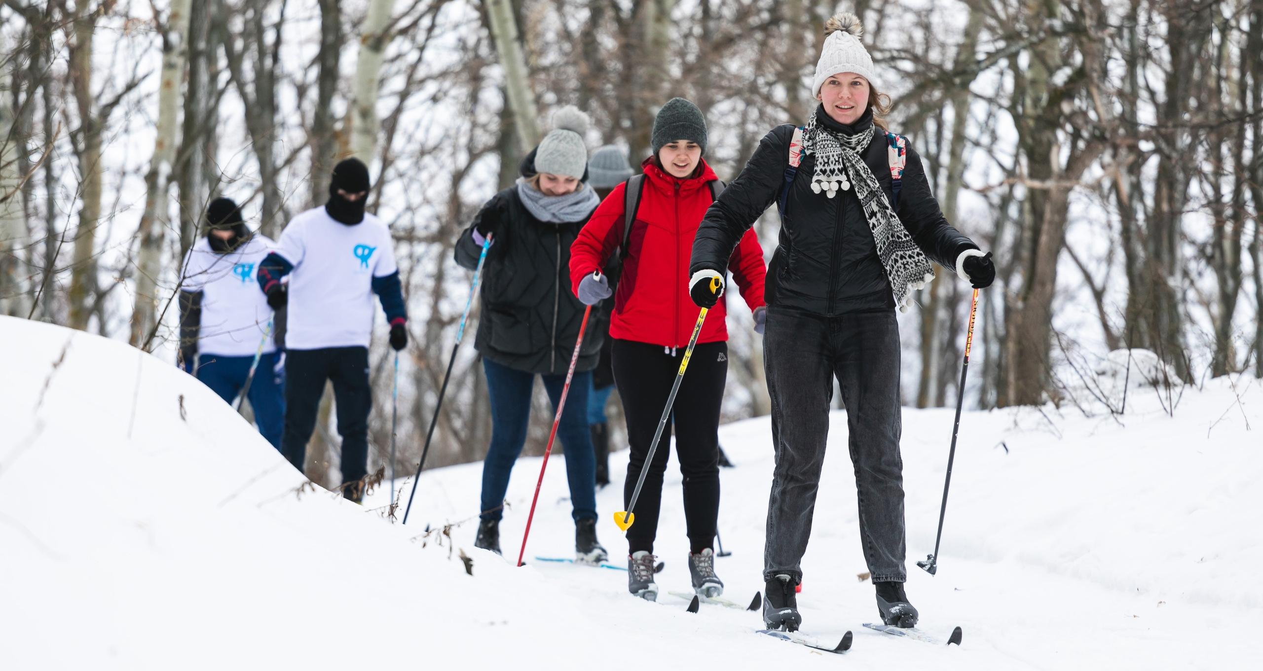 Лыжная база Политеха продолжает свою работу