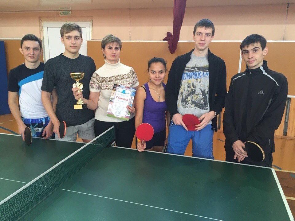 Команда СГТУ - призер соревнований по настольному теннису