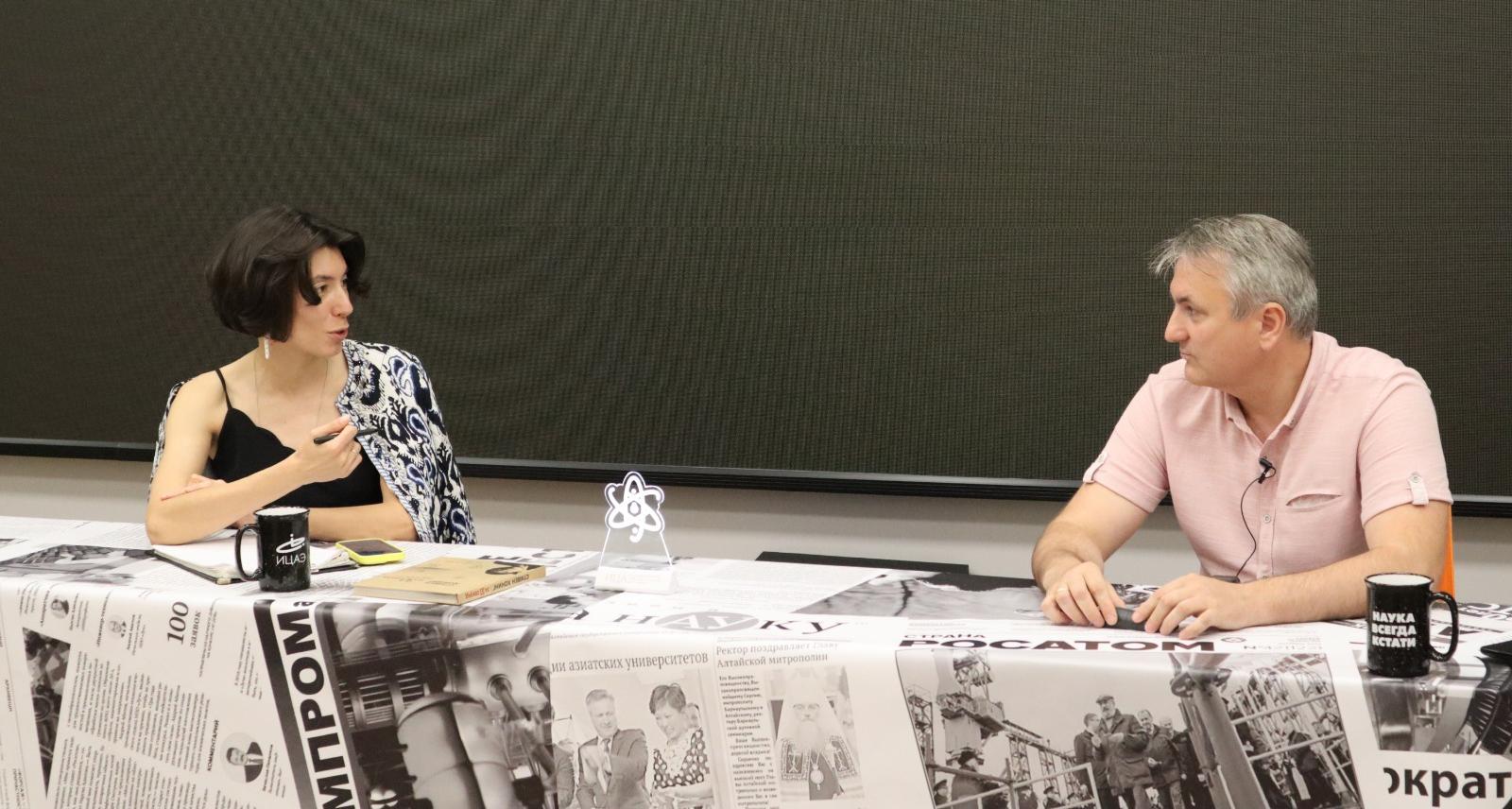 Заведующий кафедрой ТАЭ принял участие в эфире Public Talk