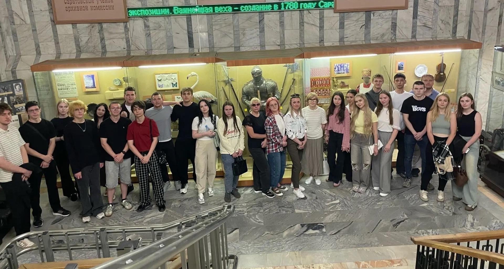 Политеховцы ознакомились с экспозицией краеведческого музея