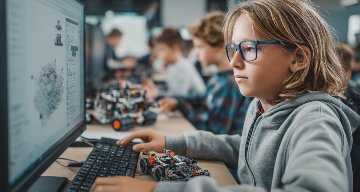 Открыт зимний набор на курсы Детской компьютерной школы Политеха