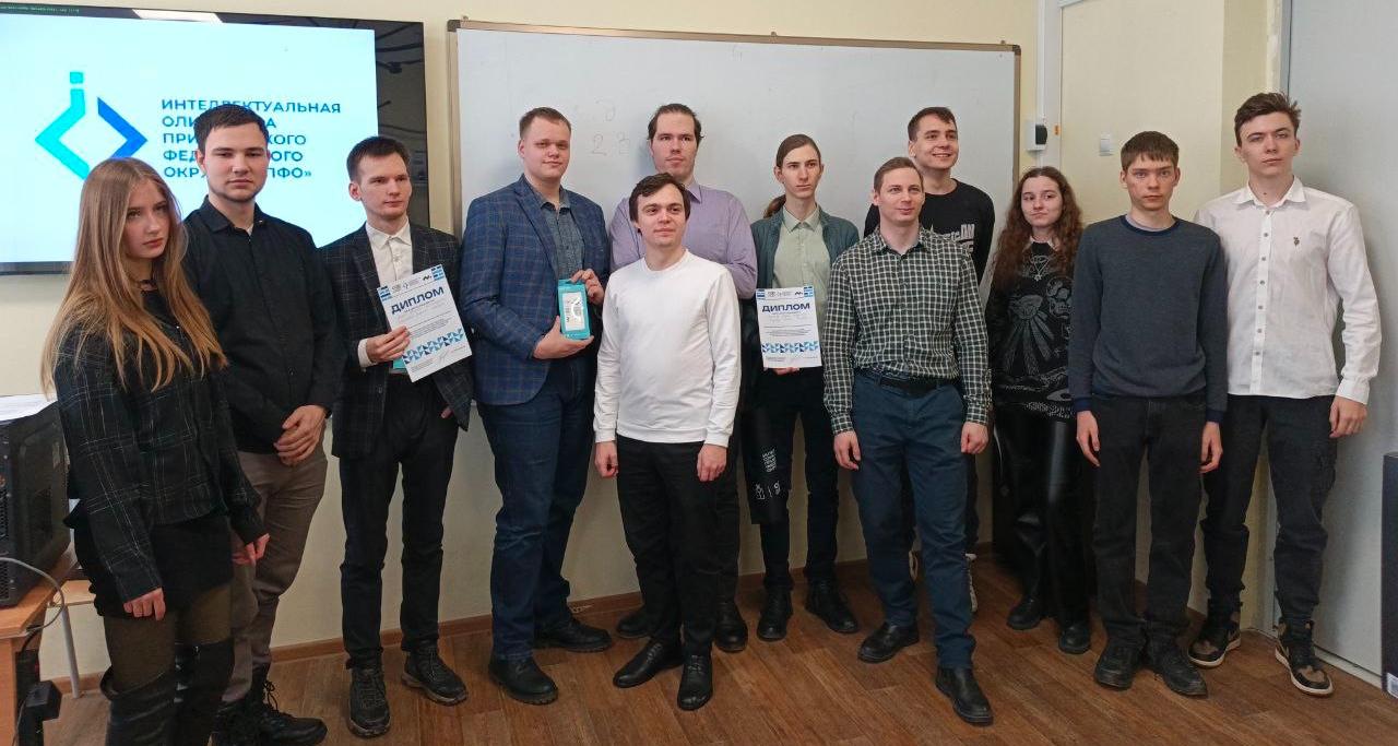 Студенты Политеха - победители Интеллектуальной олимпиады ПФО