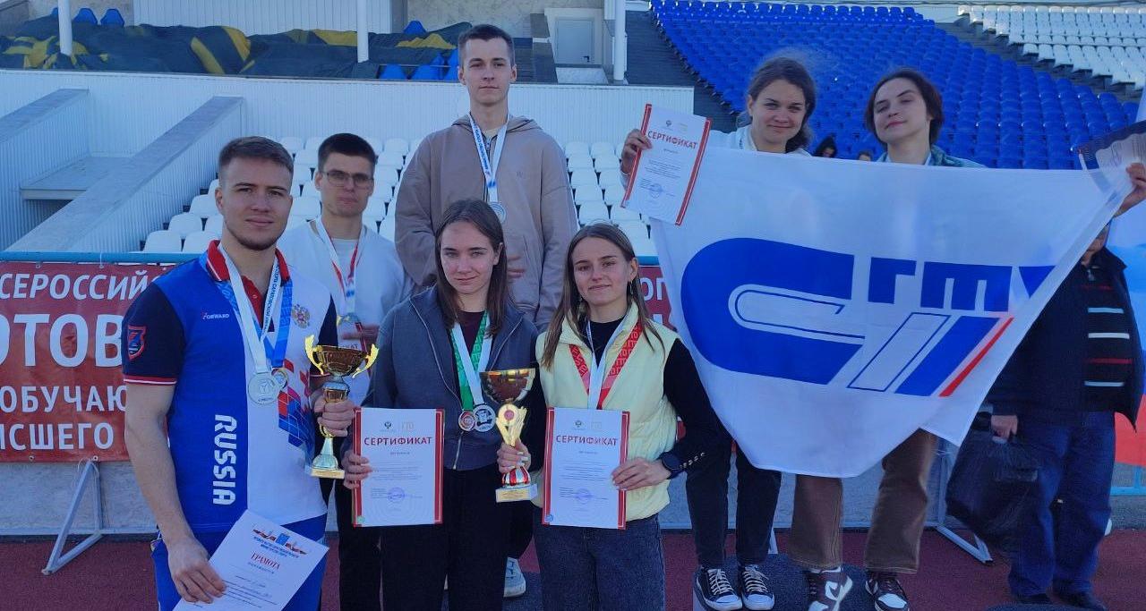 Команда СГТУ стала победителем Фестиваля ГТО и призером Универсиады вузов