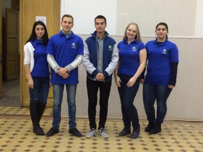 Активисты профкома студентов приняли участие в областном смотре-конкурсе профсоюзных агитбригад 