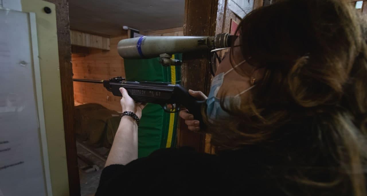 В университете прошел турнир по стрельбе из пневматической винтовки 