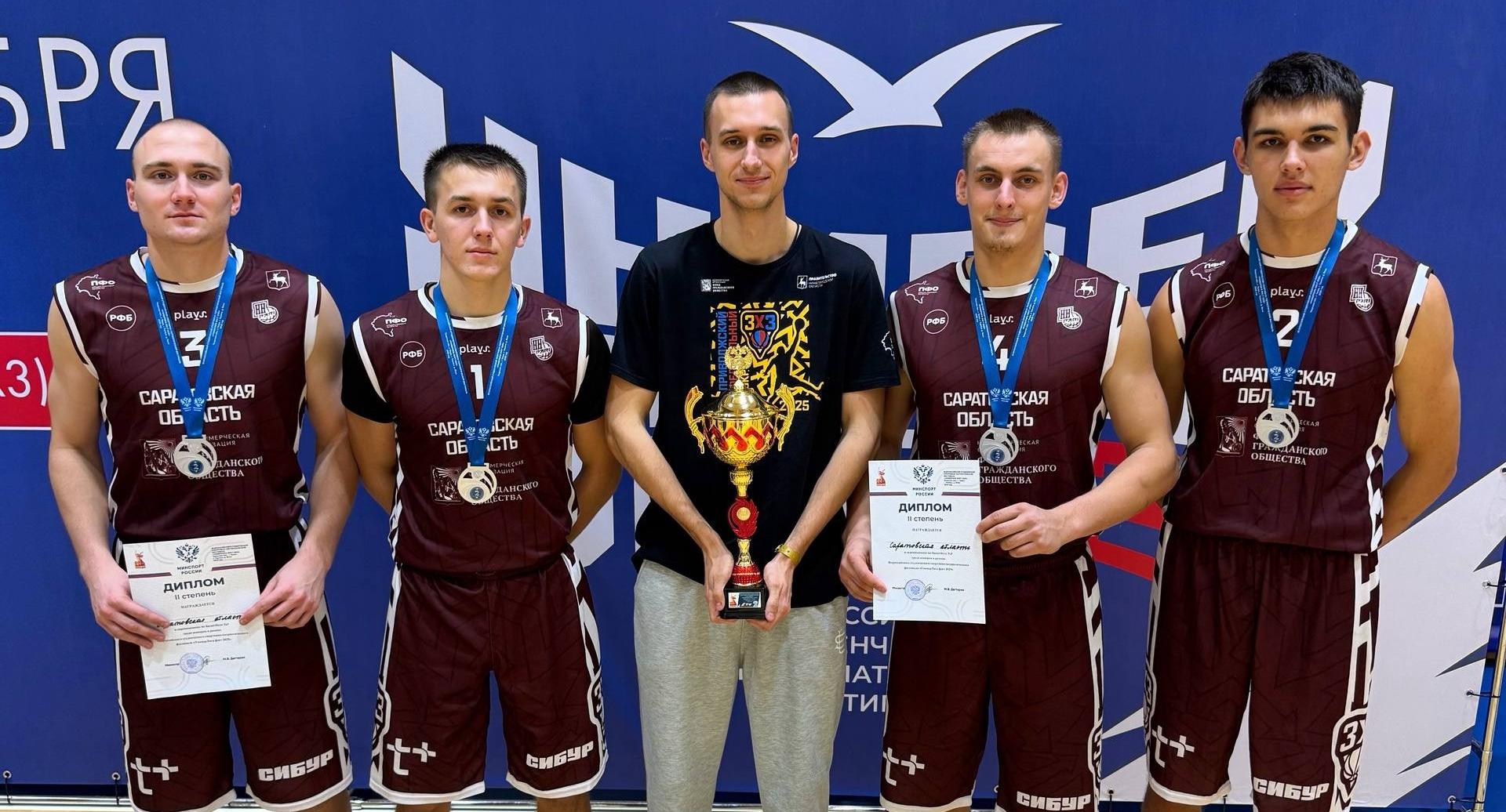 Баскетбольная команда Политеха – серебряный призер фестиваля «УниверЛига Фест 2025»