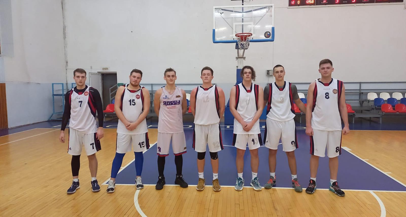 Команда Политеха победила в соревнованиях по баскетболу