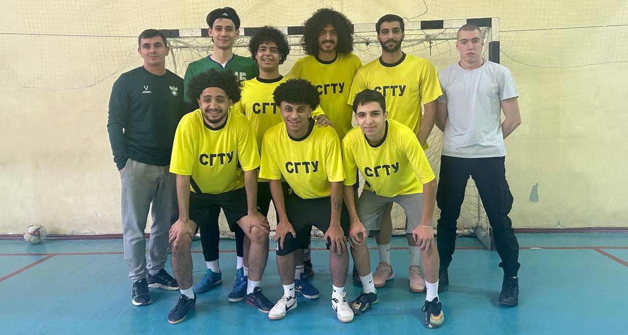 Команда СГТУ - победитель соревнований по футзалу среди иностранных студентов
