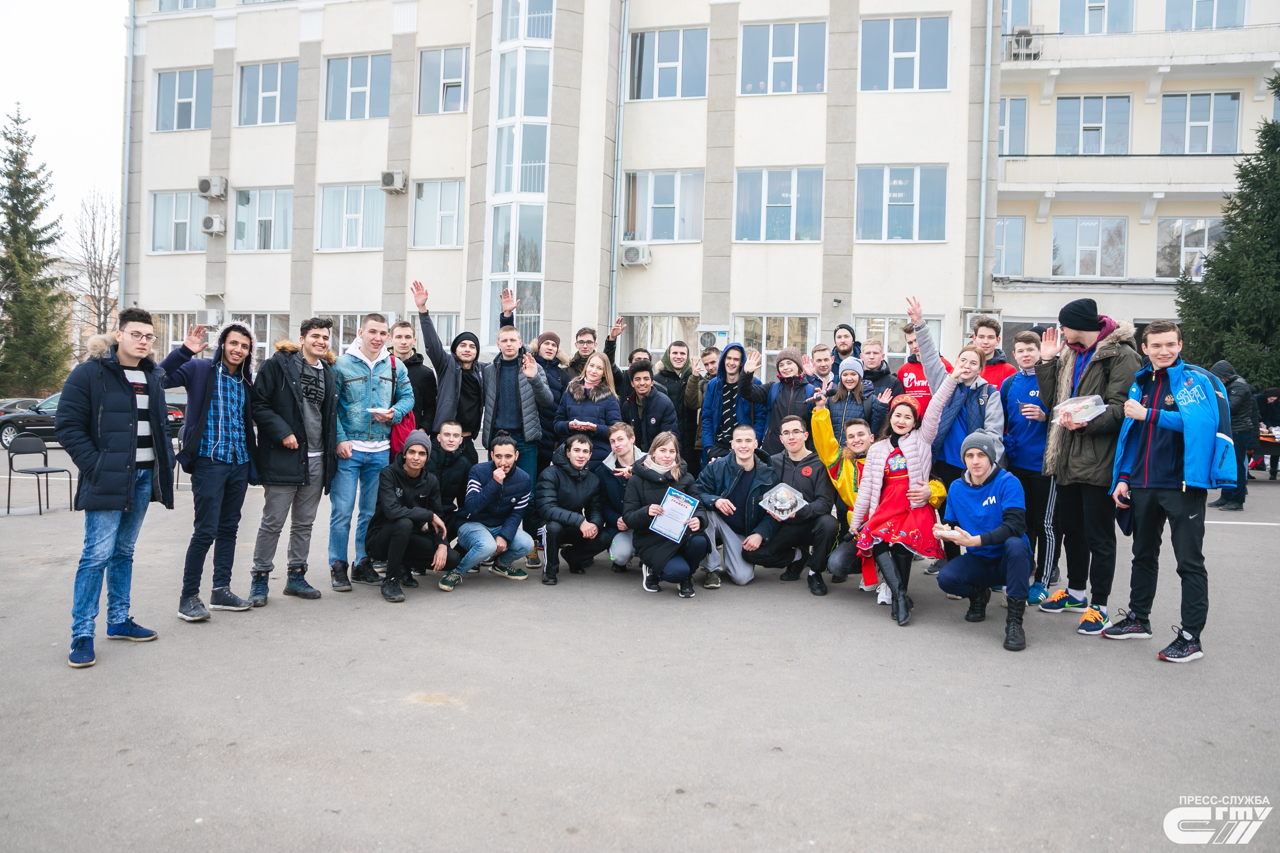 В Политехе отметили Масленицу