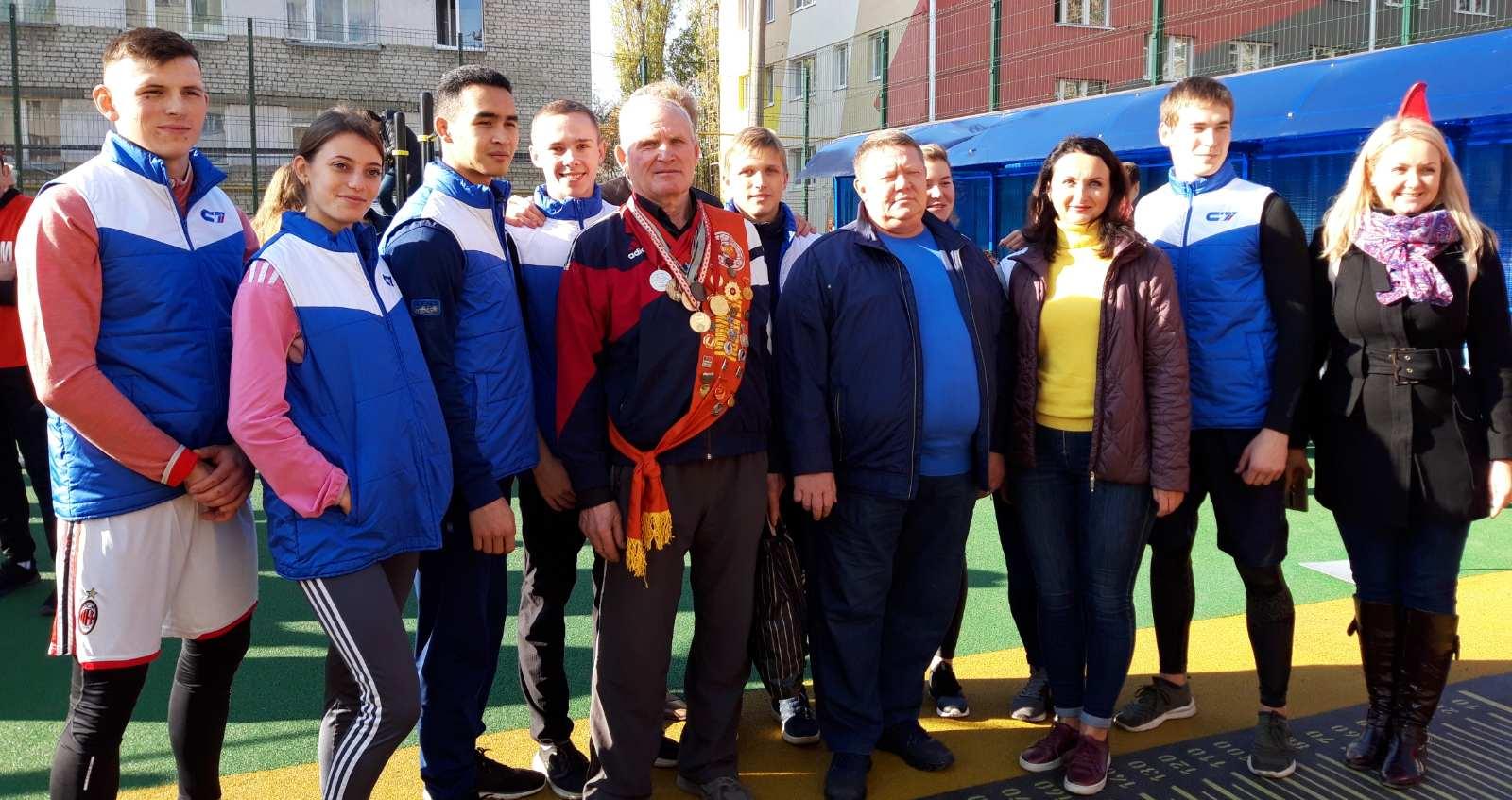 Николай Панков поздравил политеховцев с открытием нового спорткомплекса