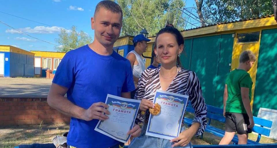 В спортивно-научном центре «Политехник» прошла спортивная эстафета для отдыхающих там семей