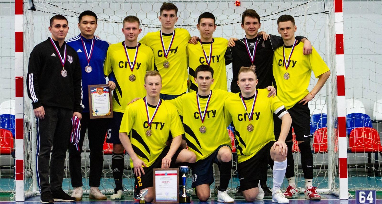 Команда Политеха – призер чемпионата области по мини-футболу