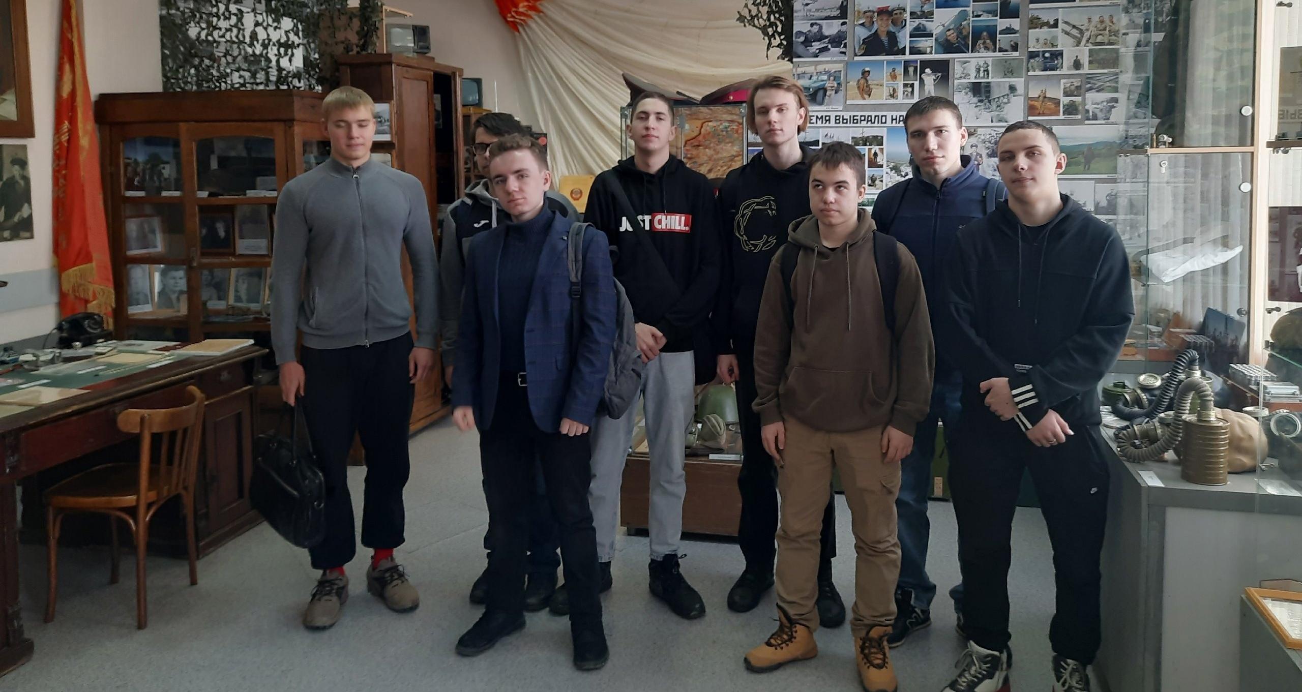 Политеховцы посетили Музей воинской и боевой славы 