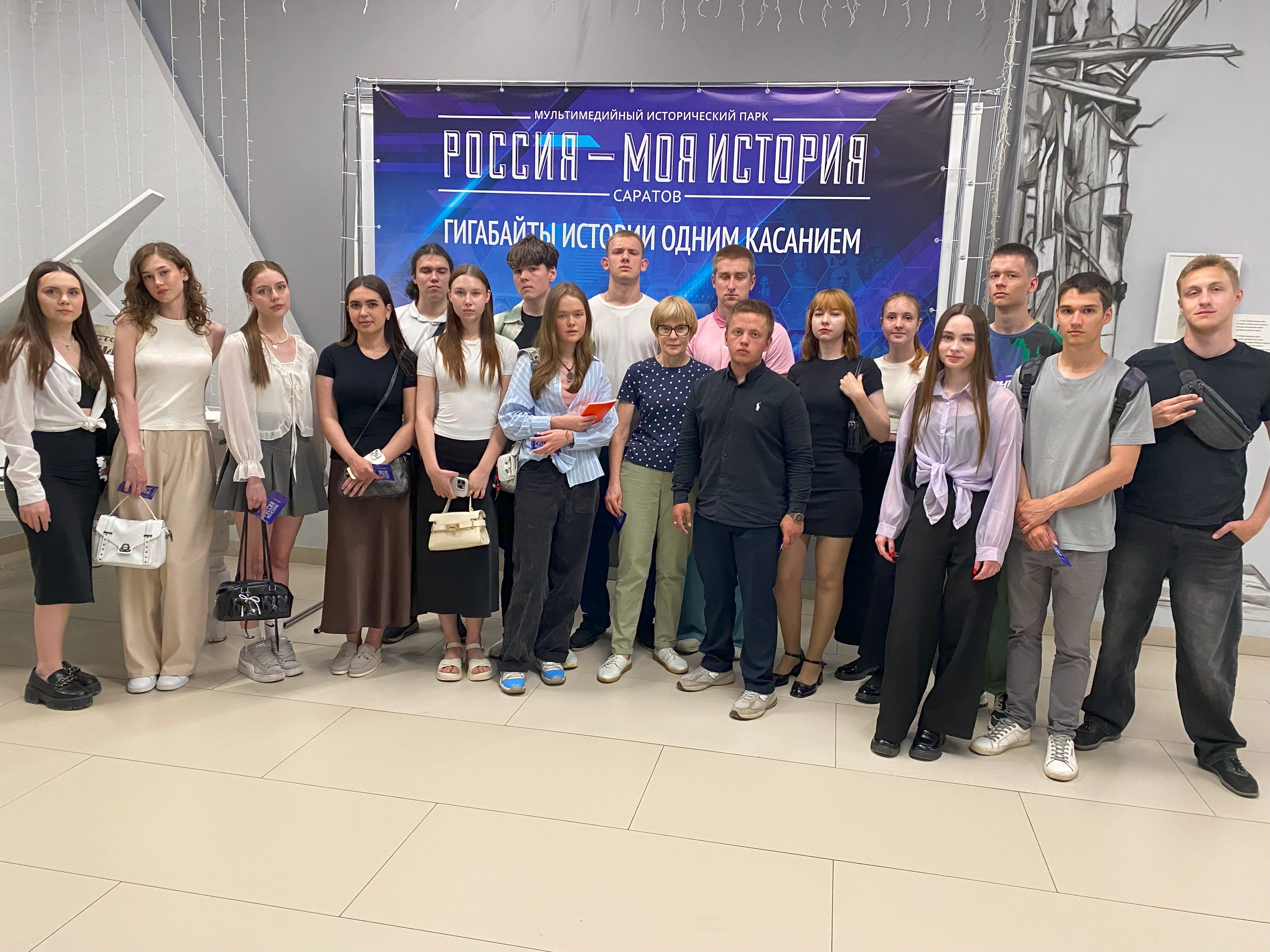 Политеховцы посетили Исторический парк - Россия моя история. 