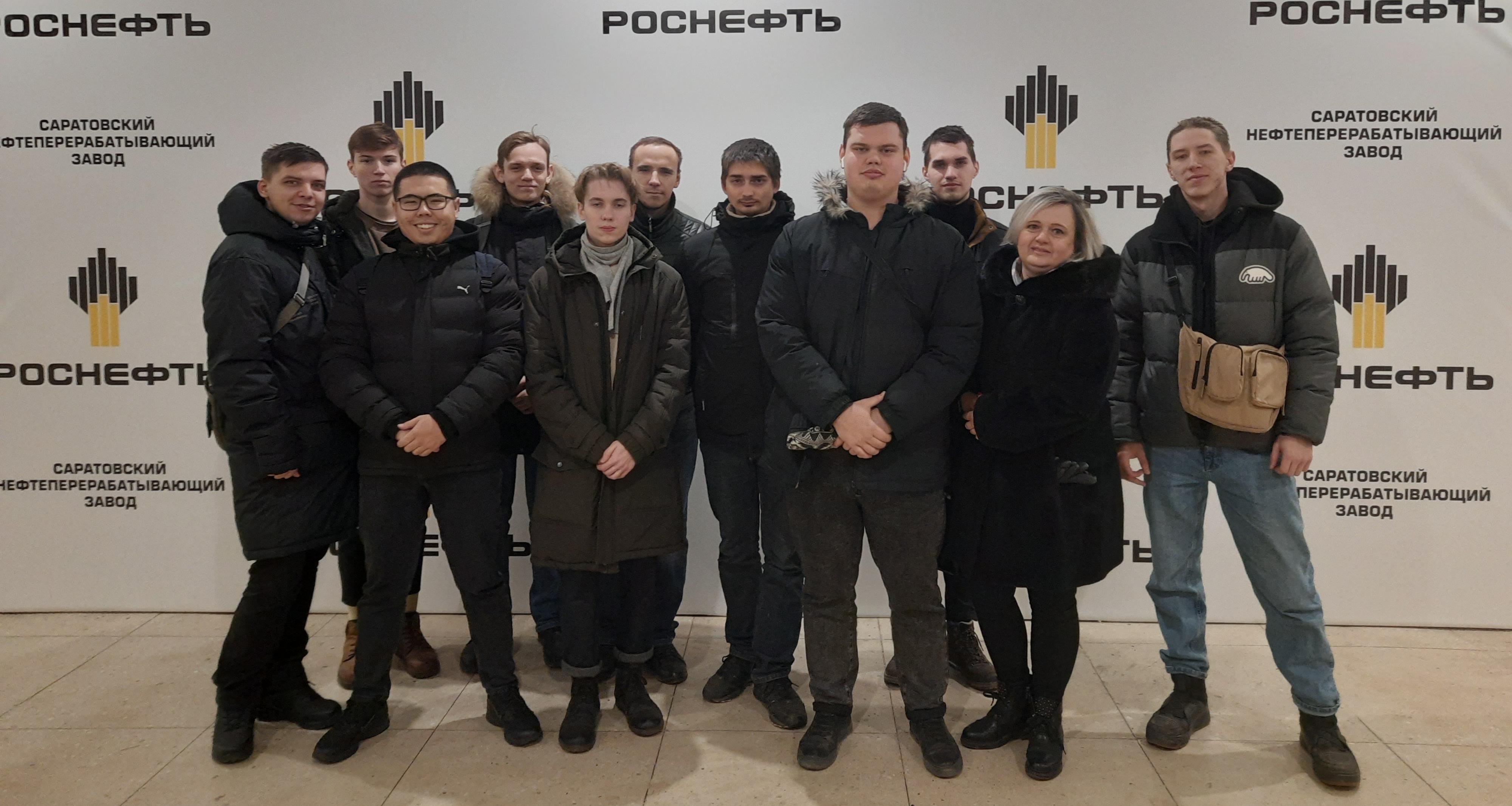 Гагаринцы посетили Саратовский нефтеперерабатывающий завод с экскурсией