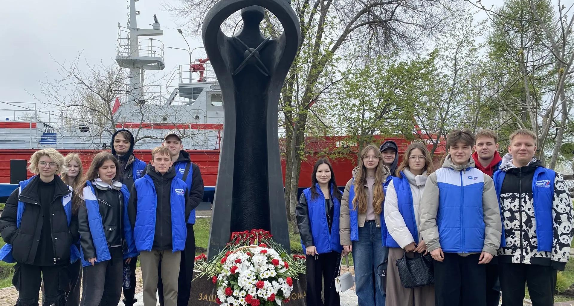 В Парке Победы почтили память ликвидаторов Чернобыльской аварии