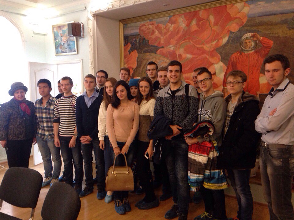Студенты ФЭМ ЭБЗ-12 посетили музей Юрия Гагарина