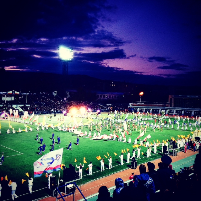 Студенты ИнЭТМ посетили «Посвящение» на стадионе «Локомотив»