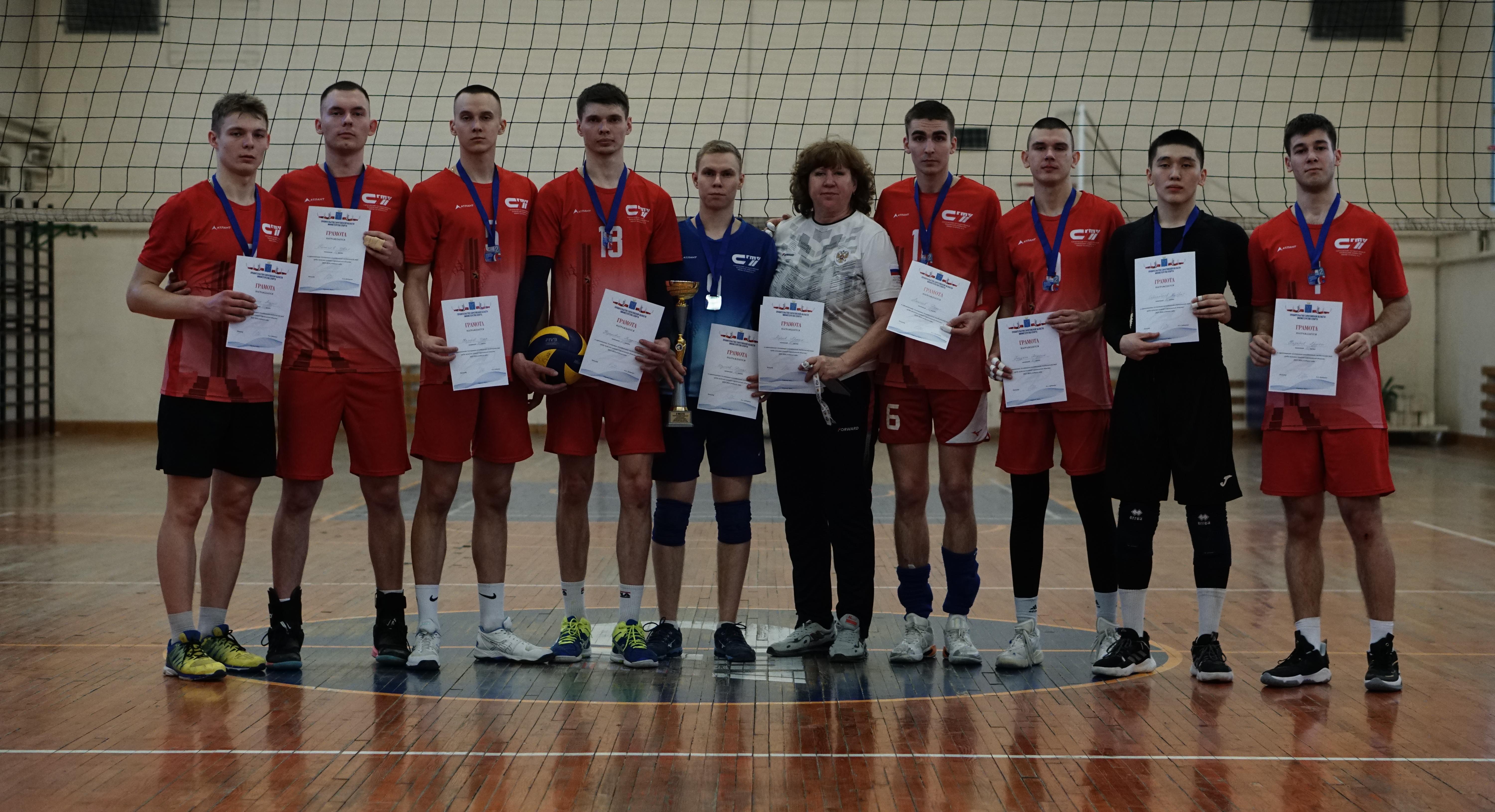 СГТУ – серебряные медалисты соревнований по волейболу