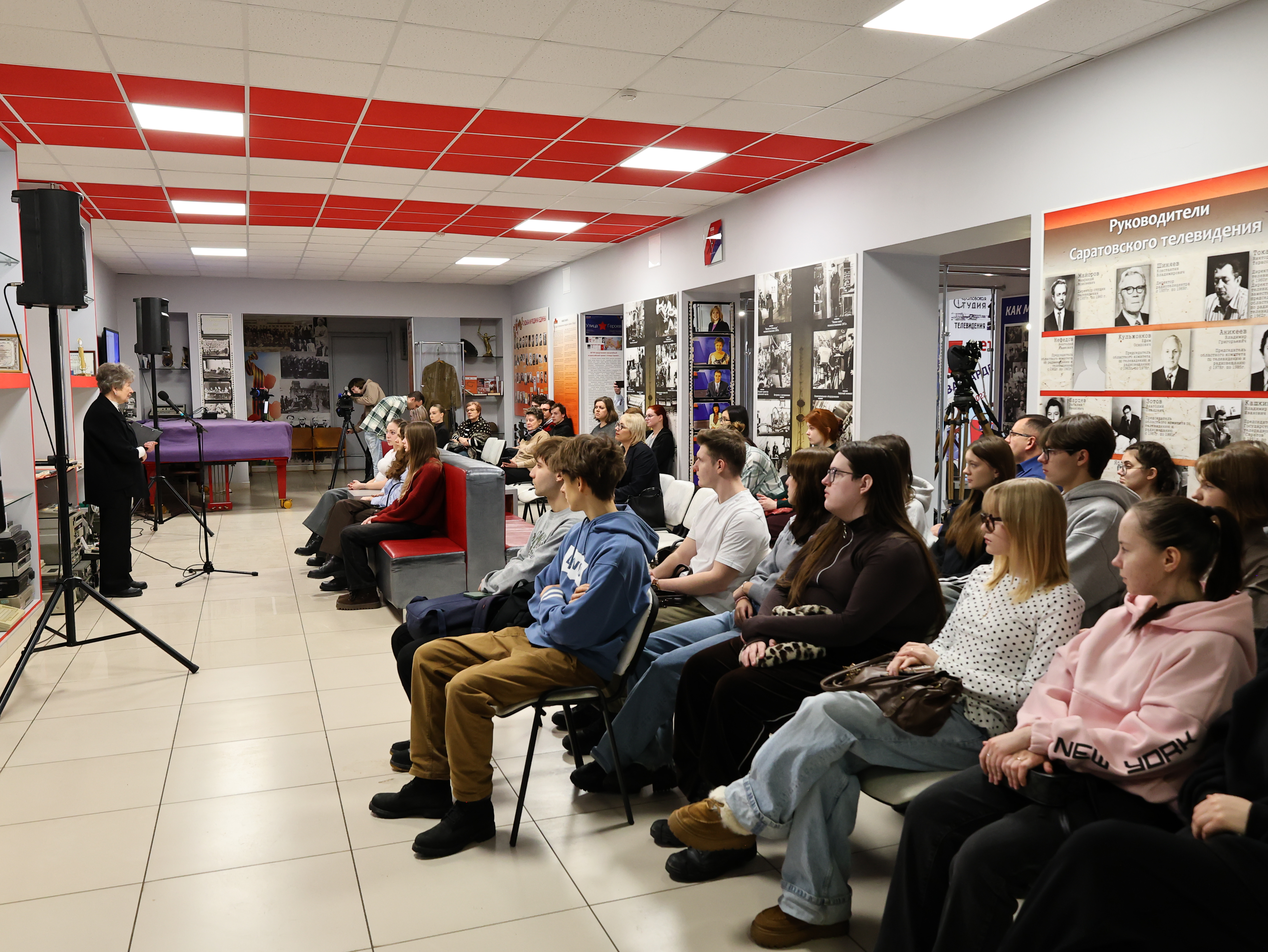 Студенты МКМ в музее ГТРК «Саратов»
