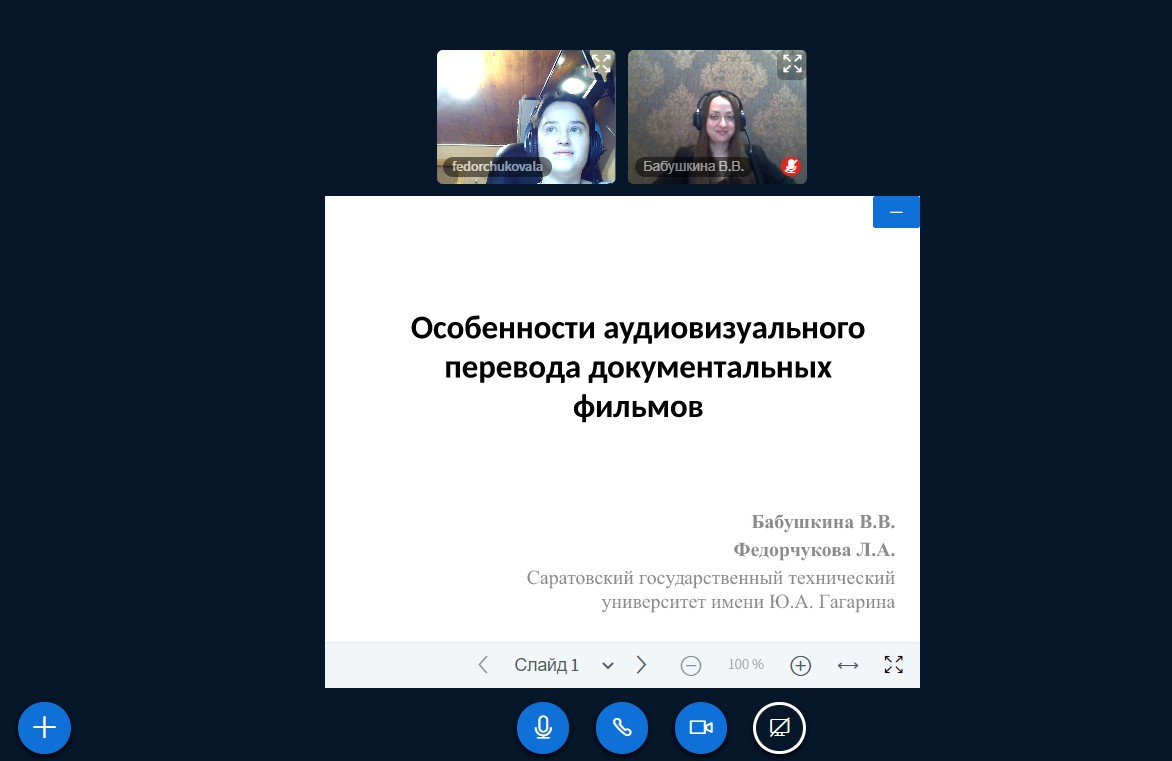 В СЭИ прошел вебинар по аудиовизуальному переводу