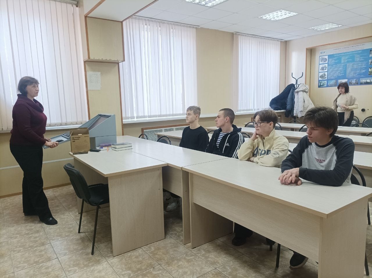 Школьники лицея «Солярис» в гостях в ИММТ СГТУ имени Гагарина Ю.А.