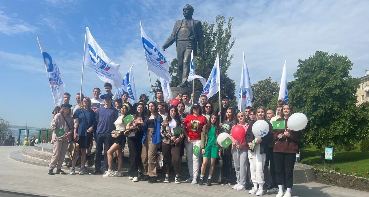 Гагаринцы приняли участие в зеленом марафоне