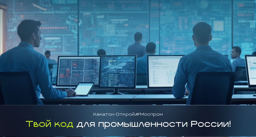 Стартует регистрация на Всероссийский хакатон «Открой#Моспром»
