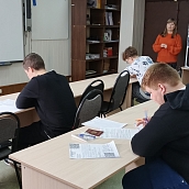 В ИнЭТиП состоялся очный тур Межрегиональной олимпиады школьников