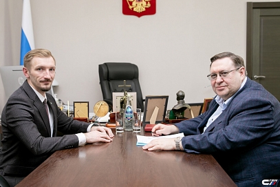Сергей Наумов и Александр Решетняк обсудили подготовку кадров для банковской сферы