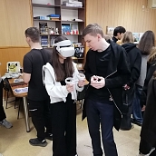 Ученики 33 школы в гостях у кафедры 