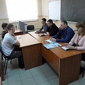 Специалисты Энгельсского завода металлоконструкций встретились со студентами кафедры СМ