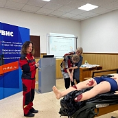 В Политехе прошел семинар по обучению навыкам оказания первой помощи