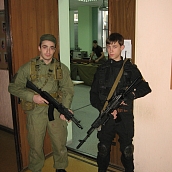 На энергофаке проходит выставка современного вооружения