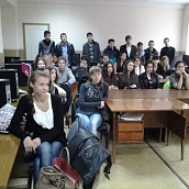 6 февраля 2015 года куратор группы ЭБЗ-23 Глушкова Юлия Олеговна провела кураторский час на тему: "Поведение в Вузе и дресс код". 