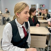 Заведующая кафедрой ПМК Елена Овчинникова провела мастер-класс для абитуриентов