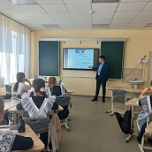 Доцент ИММТ встретился с балашовскими школьниками 