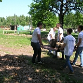 Студенты-экологи - участники Всероссийского экологического субботника «Зеленая весна - 2018»