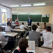 Доцент ИММТ встретился с балашовскими школьниками 