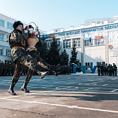 День защитника Отечества отметили в СГТУ праздничным построением