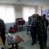 Кафедру СМ посетили студенты Саратовского  техникума промышленных технологий и автомобильного сервиса