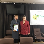 Студенты и преподаватели УРБАС приняли участие в мероприятии, посвященном Дню работников геодезии и картографии