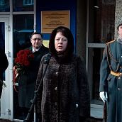 В ППК СГТУ имени Гагарина Ю.А. установили мемориальную доску в память о погибшем Алексее Липатове