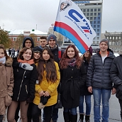 Студенты ИСПМ активные участники в празднике, посвященному Дню народного единства