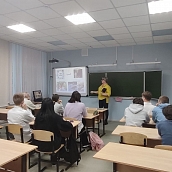 Представители СГТУ продолжают курс «Шаг в профессию» для Гагаринских классов 